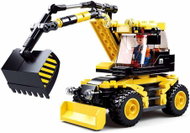 Sluban Town M38 - B0805 wheeled excavator - Building Set