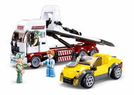 Sluban Town M38 - B0879 Tow truck with flatbed - Building Set