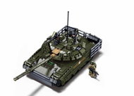Sluban ModelBricks M38 - B1178 T - 80BVMS main battle tank 1:35 - Building Set