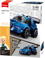 Sluban Hell of Flush M38 - B1203B modified sports car M06 1:40 - Building Set