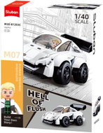 Sluban Hell of Flush M38 - B1203C modified sports car M07 1:40 - Building Set