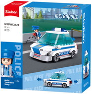 Sluban Metropolis M38 - B1217B police patrol car - Building Set