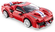 CaDA RC programovatelné sportovní auto Red Race Car 306 dílků - Stavebnice