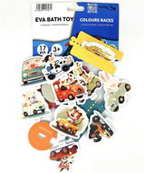 Vízi puzzle Surtep Water Stickers Colours Races 17 pcs - Vodolepky