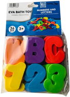 Vízi puzzle Surtep Numbers and letters stickers 36 pcs - Vodolepky