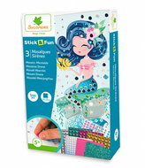 Sycomore Stick & Fun Mosaic small, mermaids - Toy Jigsaw Puzzle