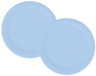 GODAN Paper plate light blue 18 cm, 12 pcs - Set of Plates