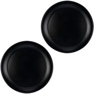 GODAN Plastic plate black 21 cm, 2 pcs - Plate