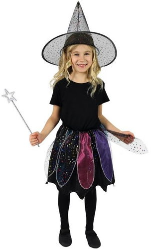 Witch costume 3-10 years - Costume - Main image