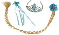 Set princess with braid winter kingdom Elza 3 pcs - Costume Accessory