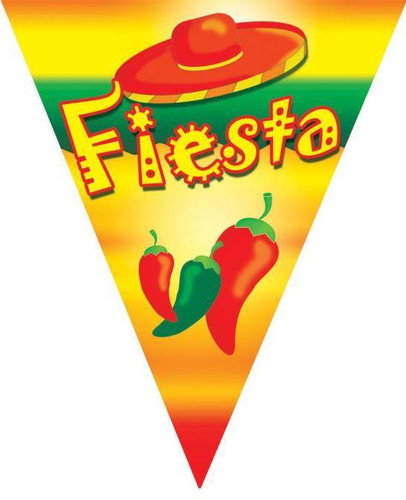 Garland flag Fiesta Mexico 500 cm - Garland - Main image