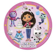 GoDan Paper plates Gaby's magic house 19,5 cm, 8 pcs - Set of Plates