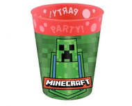 GoDan Plastic cups pixel Minecraft 250 ml, 4 pcs - Drinking Cup