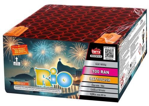 Tarra Fireworks - Battery of rio 100 shots - Fireworks - Main image