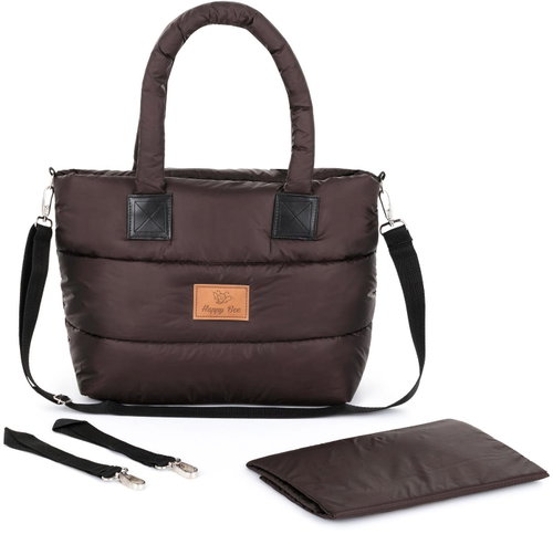 HappyBee Bag without fur Trinity brown - Pram Bag - Main image