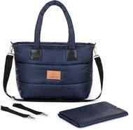 HappyBee Bag without fur Trinity blue - Pram Bag