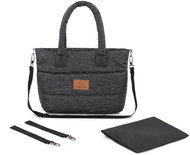 HappyBee Trinity Leny black bag without fur - Pram Bag