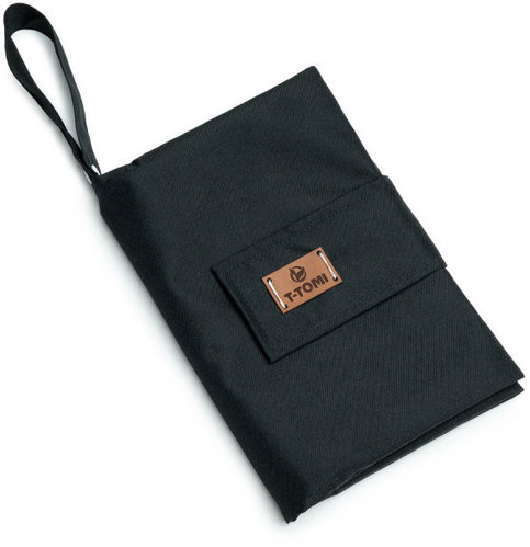 T-TOMI Nappy Wallet Black - Changing Bag - Main image