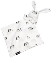 T-TOMI Mušelínový usínáček Penguin - Baby Sleeping Toy