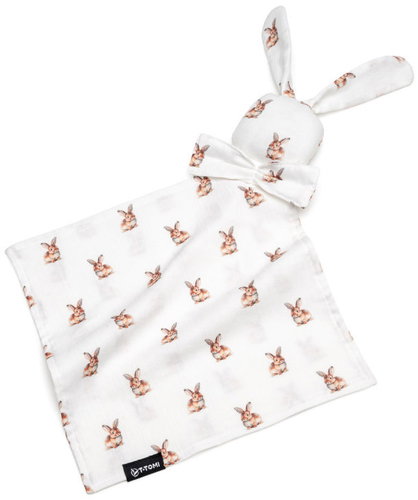 T-TOMI Mušelínový usínáček Bunny - Baby Sleeping Toy - Main image