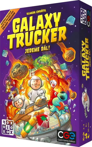 Galaxy Trucker: Druhé, vytuněné vydání - Jedeme dál! - Board Game - Main image