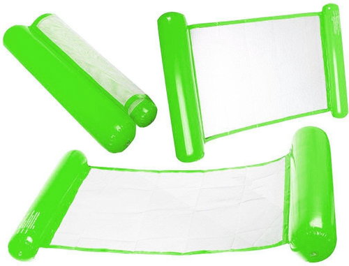 Alum large water lounger - green - Inflatable Water Mattress - Main image