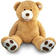 The Bears Velký plyšový medvěd 160 cm, USA béžově hnědý - Plyšák