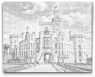 Painting Queens Hluboká Castle, 40 × 50 cm, unframed - Dotting