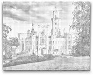 Painting Queens Hluboká Castle 2, 40 × 50 cm, unframed - Dotting