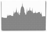 Painting Queens Centenary Prague, 40 × 60 cm, with frame - Dotting