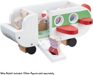 Peppa Pig wooden jet + figure of Mrs. Rabbit - Figure and Accessory Set