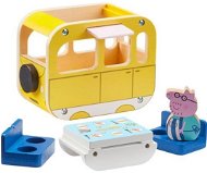 Peppa Pig wooden caravan + figure Daddy - Figure and Accessory Set