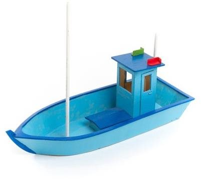 Aero-naut Mary fishing boat kit for beginners - Wooden Model - Main image