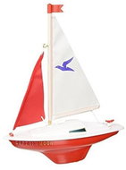 Günther Model of sailing boat for children Captain Hook 24 × 31 cm - Plastic Model