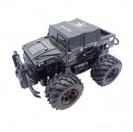 Rayline Police S.W.A.T. Rock Crawler Jeep 2 WD Black - Remote Control Car