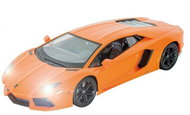 Siva Lamborghini Aventador LP700-4, narancssárga - Távirányítós autó