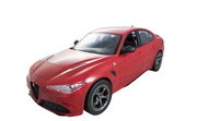 Grey Alfa Romeo Giulia Quadrifoglio red - Távirányítós autó