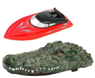 Siva Croco Racer Boat 2in1 RTR red - Távirányítós hajó