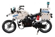 SIdee Policejní motorka stavebnice na dálkové ovládání  - RC model