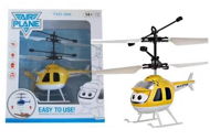 FM-Electrics Mini helicopter yellow with hand control and remote control - RC Helicopter