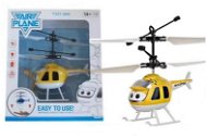 FM-Electrics Mini helikoptéra žlutá ovládaná pohybem ruky a dálkovým ovladačem - RC vrtulník
