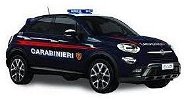 RE. EL Toys Fiat 500 X Carabinieri - Remote Control Car