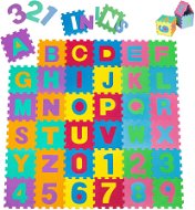 Pěnové puzzle Hrací puzzle koberec barevný - Pěnové puzzle