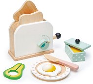 Tender Leaf Dřevěný toastovač Breakfast Toaster Set - Toy Appliance