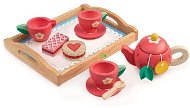 Tender Leaf Dřevěný čajový servis Tea Tray Set - Cookware Set