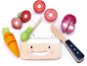 Potraviny do detskej kuchynky Tender Leaf Dřevěná sada na krájení Mini Chef Chopping Board - Jídlo do dětské kuchyňky