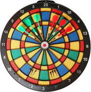 KUBIsport Terč softový 45cm + 6 ks šipek s plastovými hroty - Dartboard