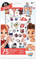 BUKI France Tattoos MANGA and KAWAII - Temporary Tattoo
