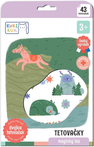 KukiKuk Tattoos Magic Forest - Temporary Tattoo - Main image
