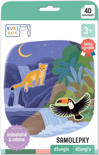 KukiKuk Jungle Stickers - Kids Stickers - Main image